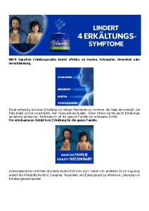 PDF: WICK VapoRub Infoblatt